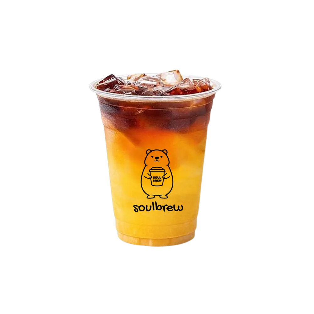 Golden Hour Orange Americano